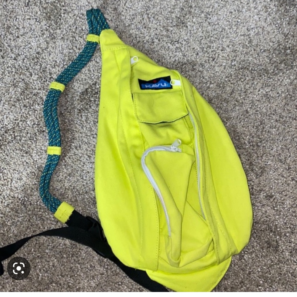 Neon Kavu Rope Sling Bag
